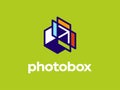 Modern professional logo photobox in photography industry