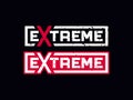 Modern professional vector emblem extreme in black theme