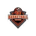 Modern proffesional basketball logo design for club community