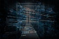 A Modern  Programming and webserver room Royalty Free Stock Photo