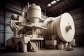 modern pulp and paper mill, with state-of-the-art equipment and innovative processes