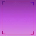 Modern Purple Empty Frame With Light Pattern Template-For Social Media, Banner, Poster, Flyer & Card