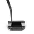 Modern putter golf club on white background.