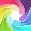 Modern rainbow semitone camera background