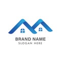Modern Real Estate Logo design / Creative House Logo Design / Abstract Buildings Logo Design