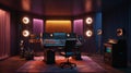 recording studio for social media channels