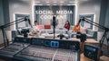 recording studio for social media channels