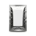 Modern rectangular wall mirror with reflective surface Royalty Free Stock Photo