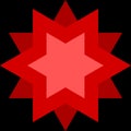 Modern Red star