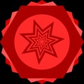 Modern Red star