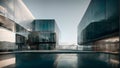 Modern Reflections: Glass & Steel Architectural Elegance