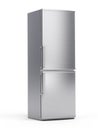 Modern refrigerator Royalty Free Stock Photo