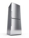 Modern refrigerator Royalty Free Stock Photo