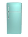 Modern refrigerator Royalty Free Stock Photo