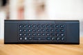Modern remote control with full qwerty keyboard