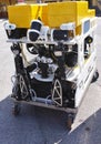 Modern remotely operated underwater vehicle , ROV Royalty Free Stock Photo