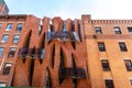 Modern Residential Brick Building in Tribeca, New York