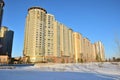 Modern residential building in Astana