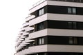 Modern residential building in Donaustadt, Vienna, Austria Royalty Free Stock Photo