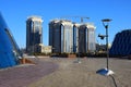 Modern residential buildings in Astana