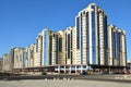 Modern residential buildings in Astana Royalty Free Stock Photo