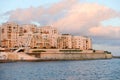 Modern residential buildings in Sliema, Malta Royalty Free Stock Photo