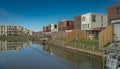 Modern residential buildings in sunny day Bergen op Zoom Netherlands 03 04 2024