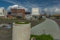 Modern residential buildings in sunny day Bergen op Zoom Netherlands 03 04 2024