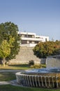 Modern residential complex in the center of historic city walls