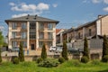 Modern residential condominium architecture in Uzhhorod, Ukraine