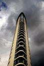 Modern residential high rise tower