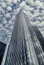 Modern residential skyscrapers Deansgate Square Towers at Manchester, UK