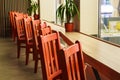 Modern restaurant, bar or cafe interior Royalty Free Stock Photo