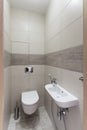 Modern restroom interior