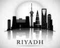 Modern Riyadh City Skyline Design. Saudi Arabia