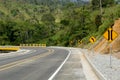 Modern Road In andes