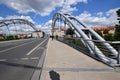 A modern road bridge in Bamberg, Germany