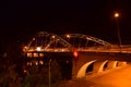 A modern road bridge in Bamberg, Germany