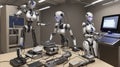 Modern robots using a computers