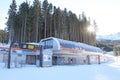 Modern ropeway in Low Tatras, Slovakia