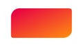 Modern Rounded Rectangle with Gradient Fill, vector design Generative AI Royalty Free Stock Photo