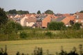 modern rural housing estate in the UK