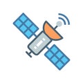 Modern Satellite Design Icon Royalty Free Stock Photo