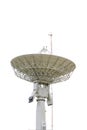 modern satellite dish Royalty Free Stock Photo