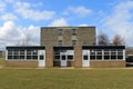 Modern school building Royalty Free Stock Photo