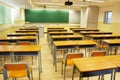 Modern school classroom Royalty Free Stock Photo