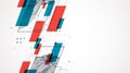 Modern science or technology elements. Trendy abstract background. Surface illustration. Vector Royalty Free Stock Photo