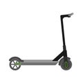 Modern scooter. Foot operated and hand operated ecology vehicles