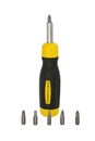 Modern screwdriver Royalty Free Stock Photo
