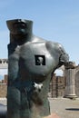 Modern sculpture 2 - Pompeii Royalty Free Stock Photo